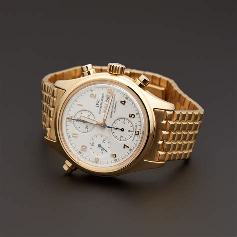 iwc gold|iwc pre owned watches.